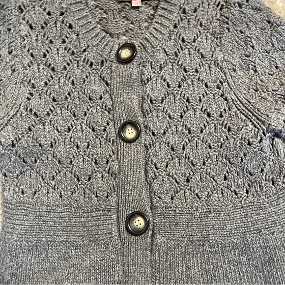 Juicy Couture Size S Beautiful Button Front Sweater - Picture 6 of 10